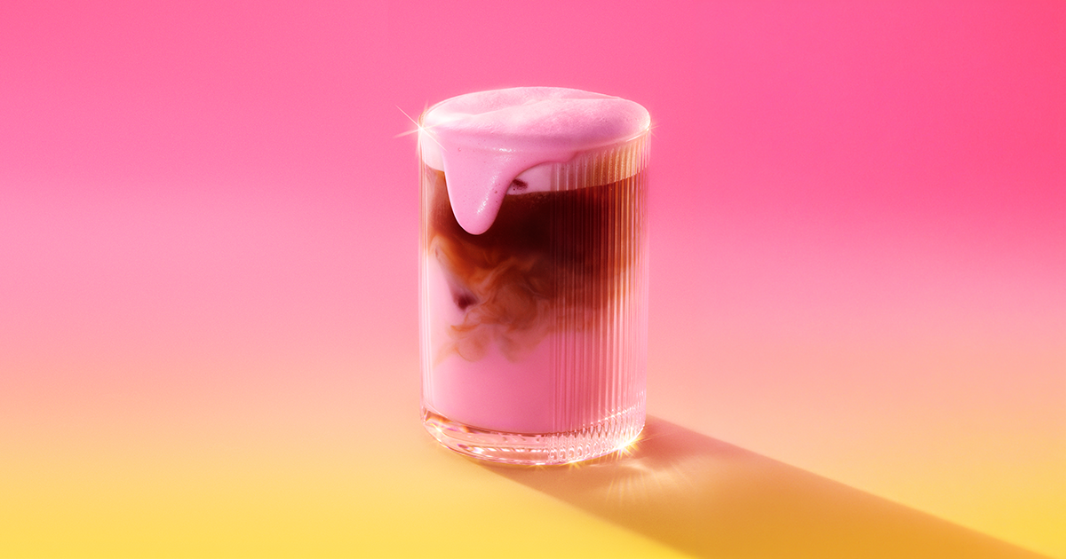 Pink Dragon Mocha | Nespresso coffee recipes